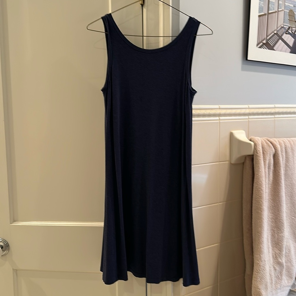 Loft Navy A-line dress code